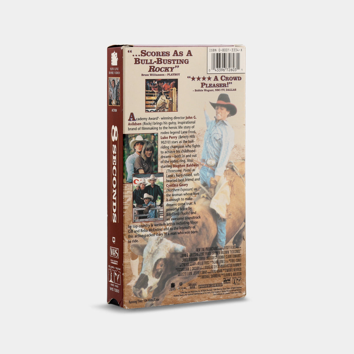 8 Seconds VHS Tape