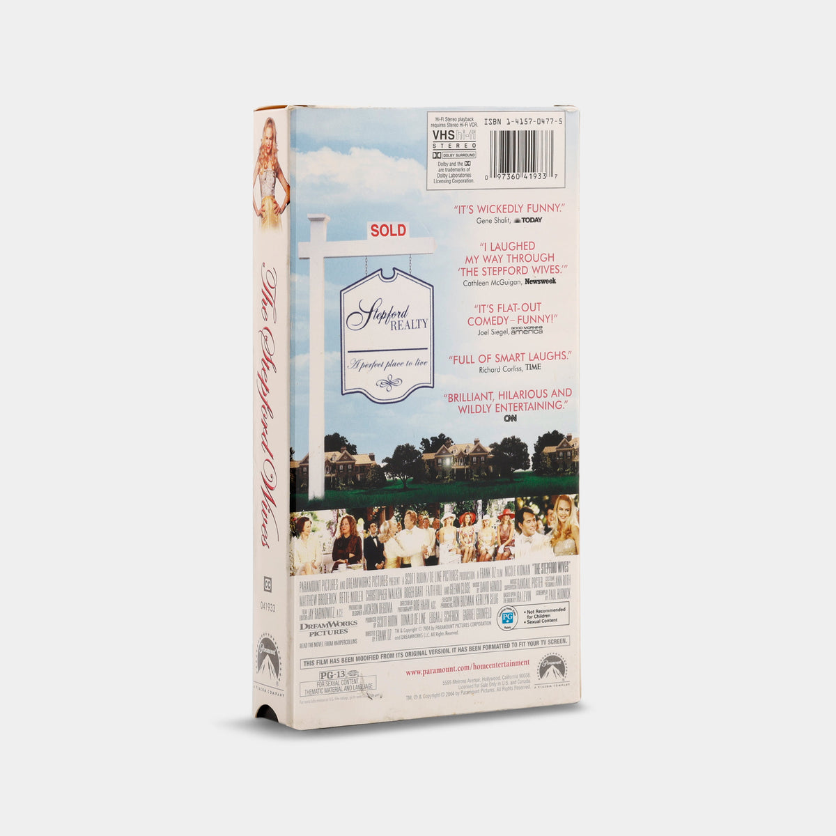 The Stepford Wives VHS Tape