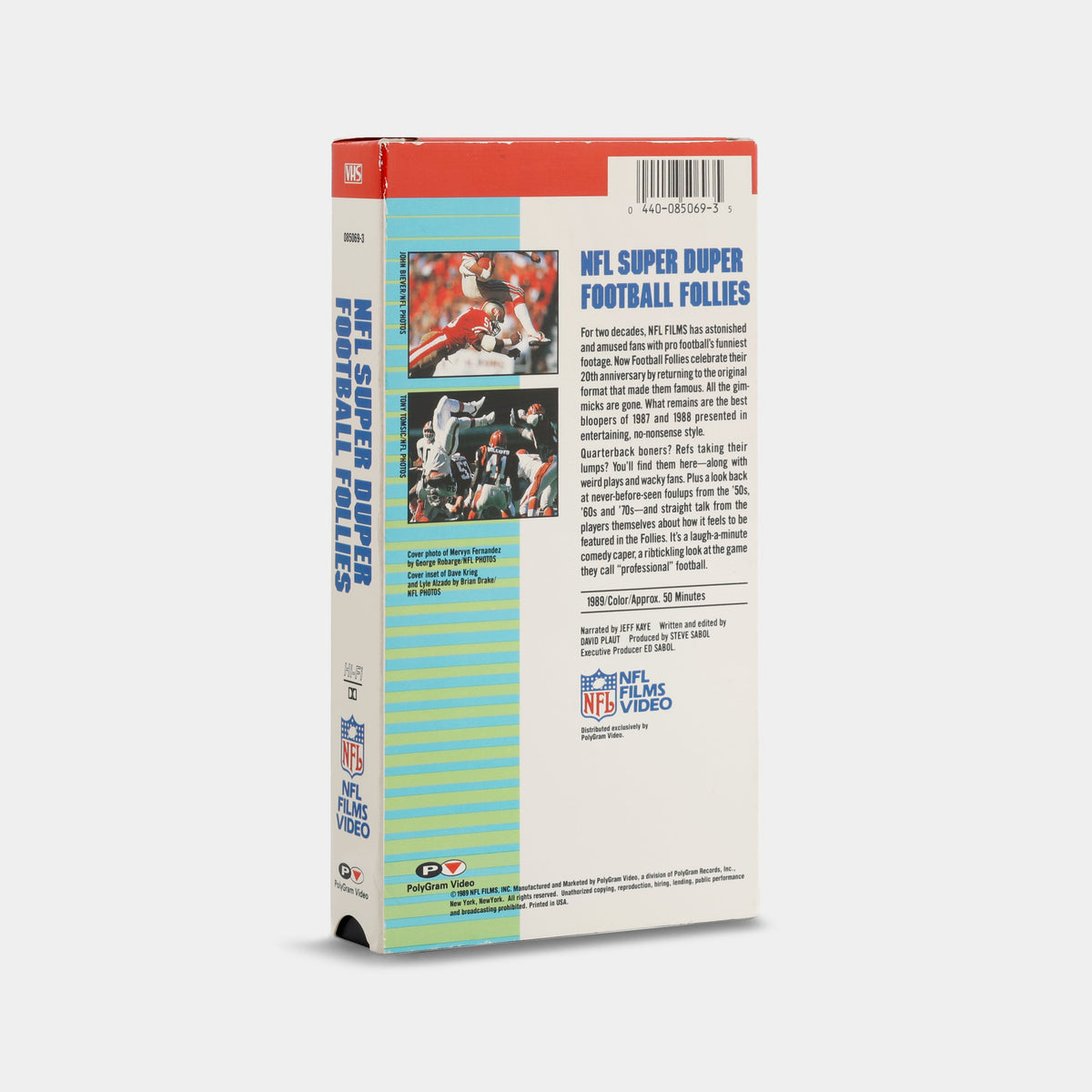 NFL Super Duper Football Follies VHS Tape