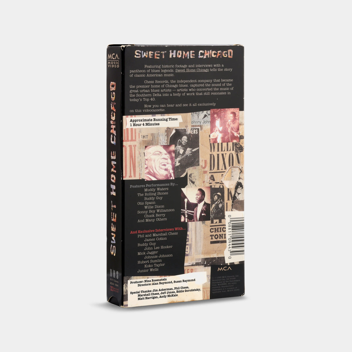 Sweet Home Chicago: The Story in Words and Music of Chicago Blues and Chess Records VHS Tape