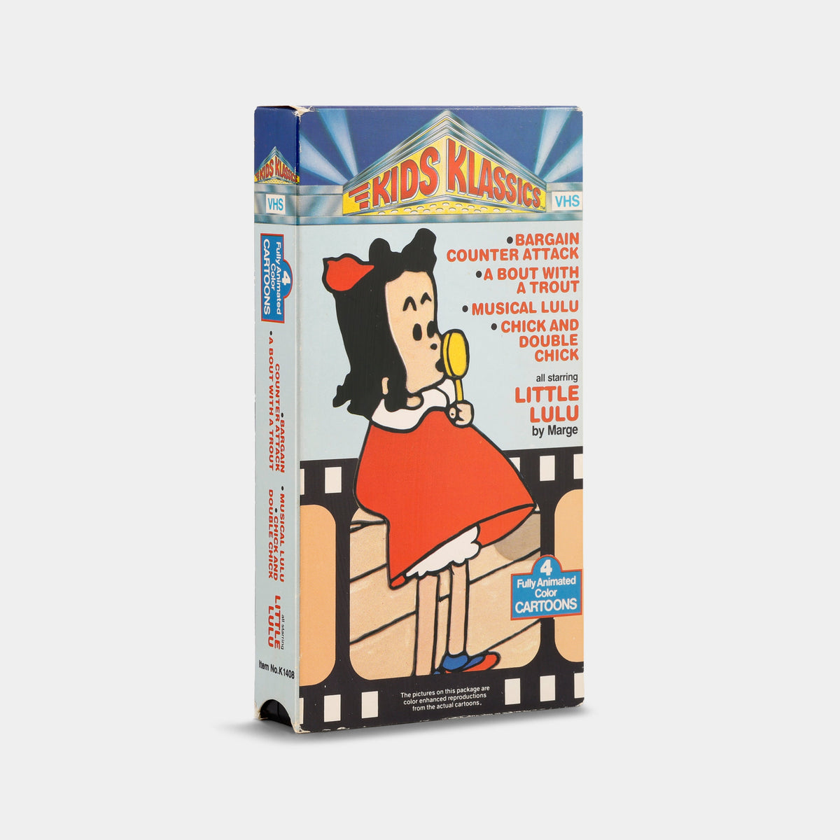 Kids Klassics Starring Little Lulu VHS Tape