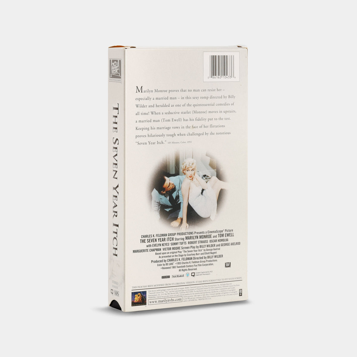 The Seven Year Itch VHS Tape