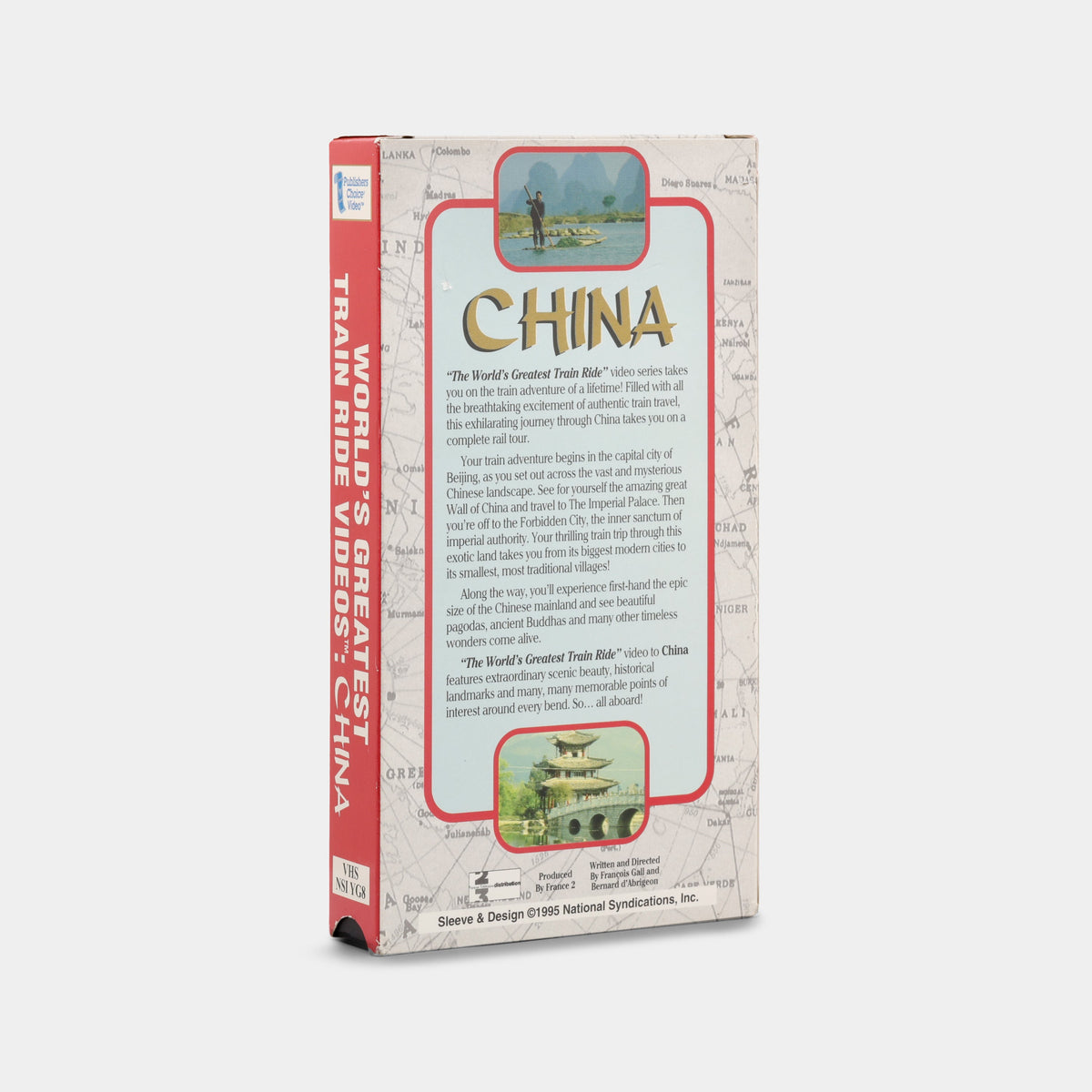 World's Greatest Train Ride Videos: China VHS Tape