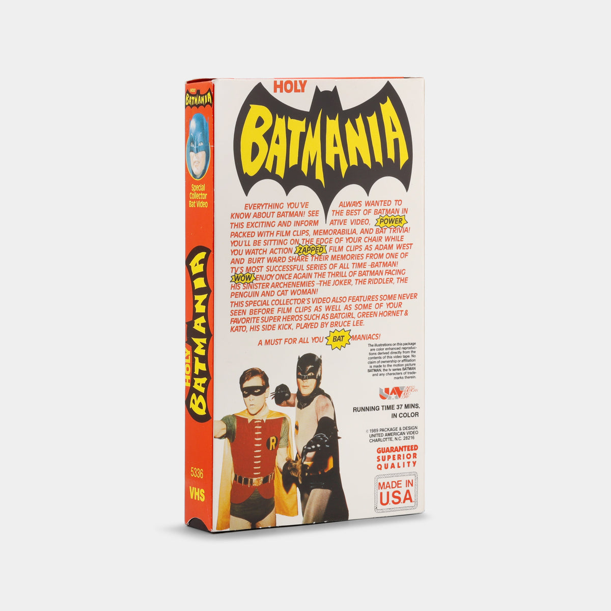 Holy Batmania VHS Tape