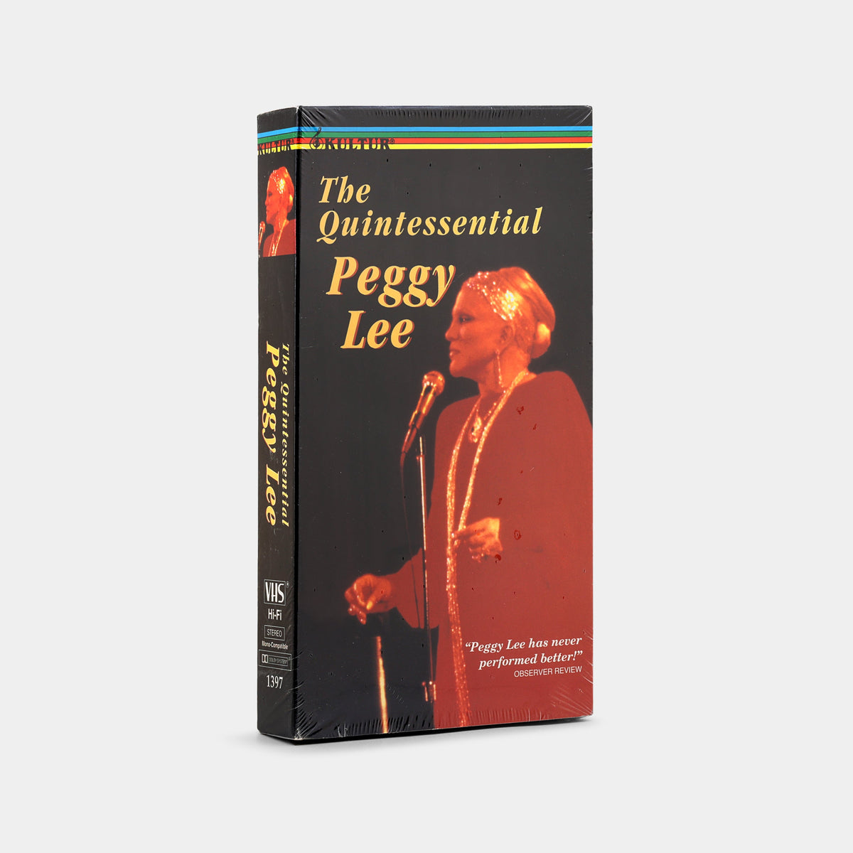 The Quintessential Peggy Lee (Sealed) VHS Tape