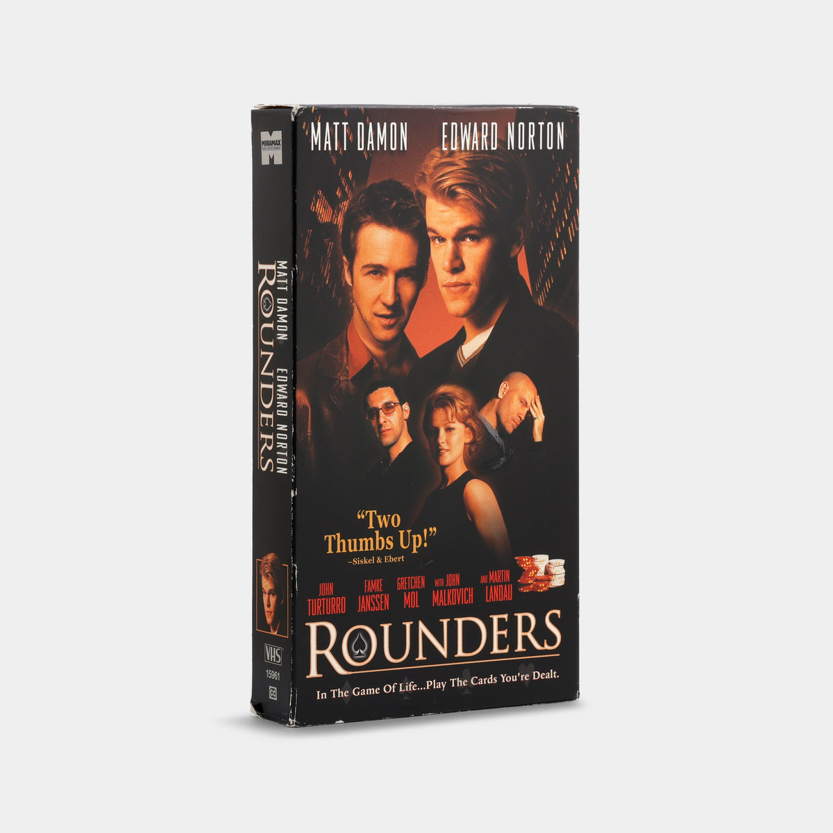 Rounders VHS Tape
