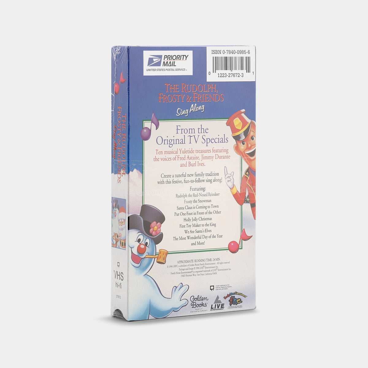The Rudolph, Frosty & Friends Sing Along (Sealed) VHS Tape