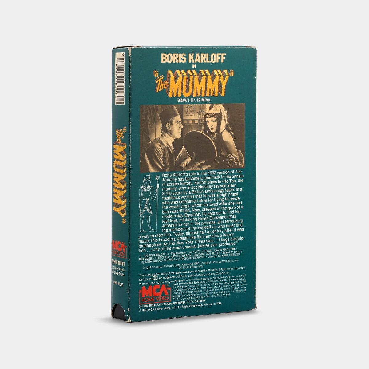 The Mummy VHS Tape