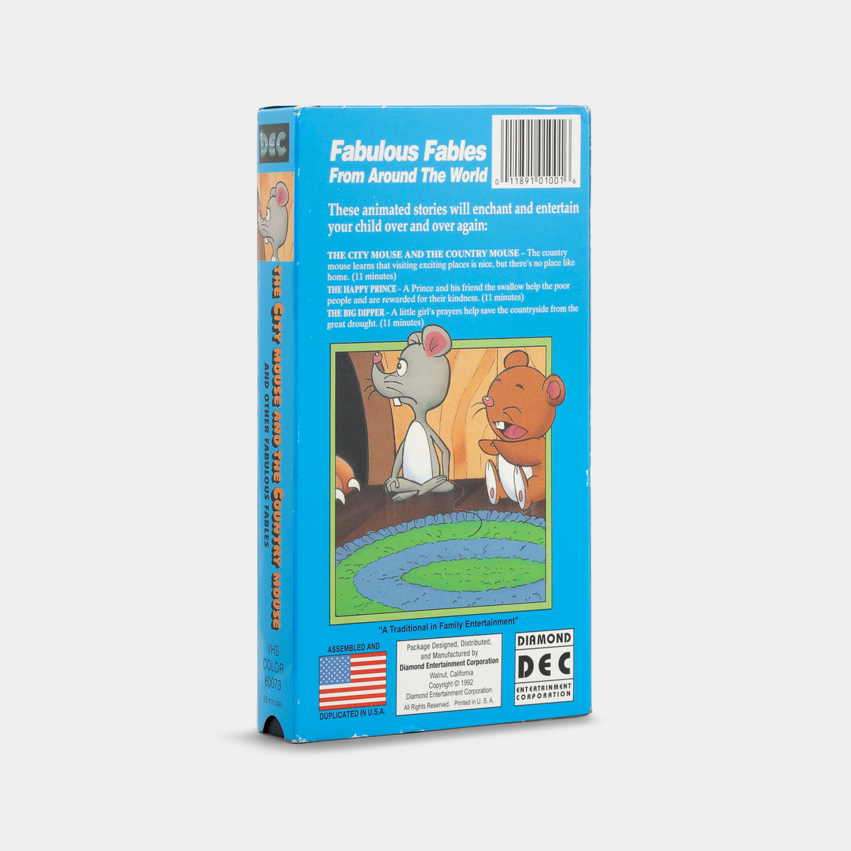 The City Mouse and the Country Mouse and Other Fabulous Fables VHS Tape