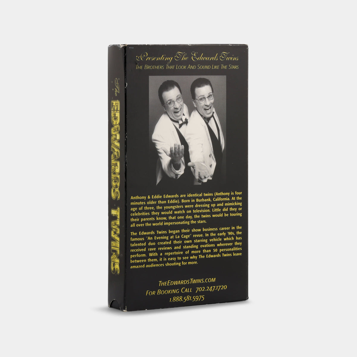 The Edwards Twins: The Brothers That Look and Sound Like the Stars VHS Tape
