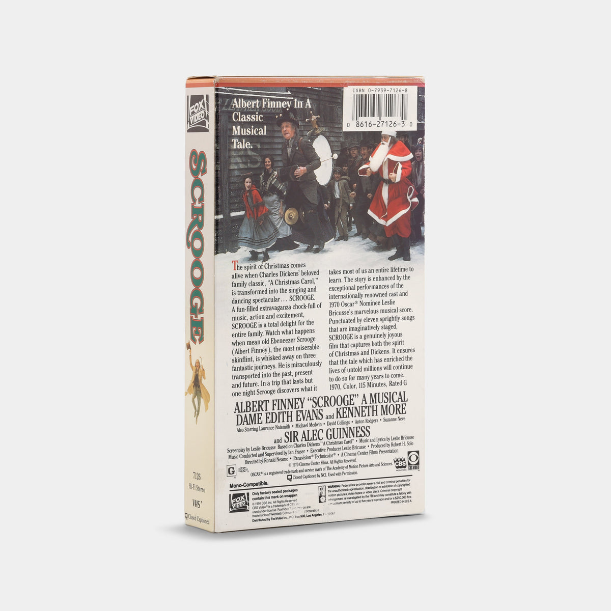 Scrooge VHS Tape