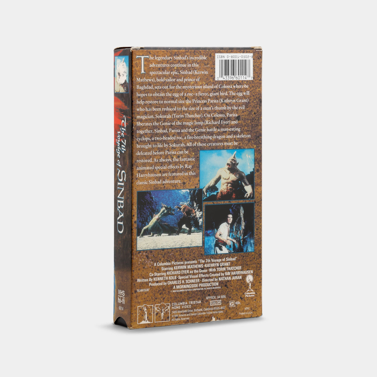 The 7th Voyage of Sinbad VHS Tape