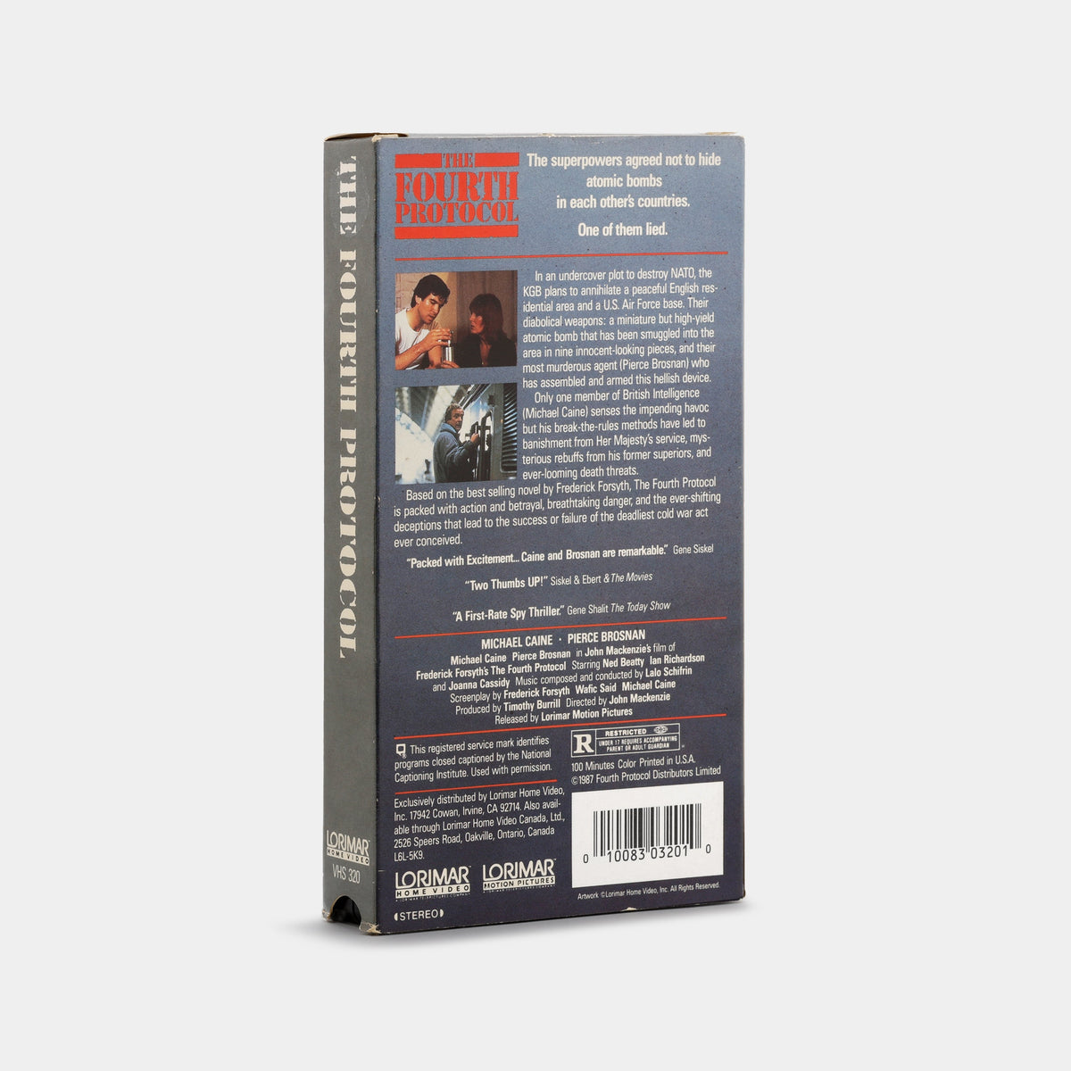 The Fourth Protocol VHS Tape