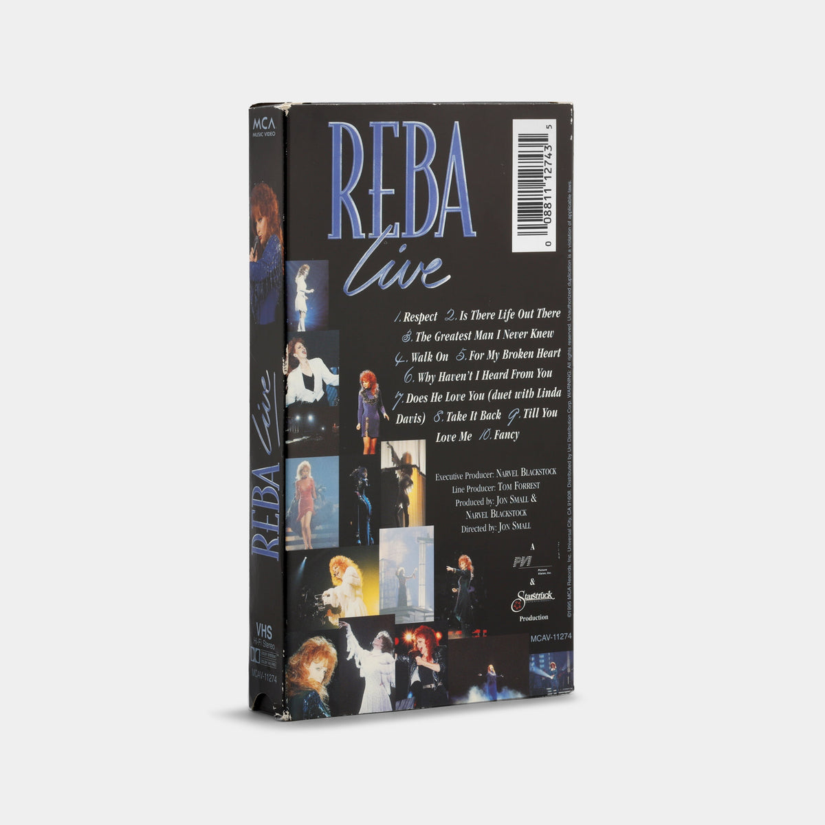 Reba Live VHS Tape