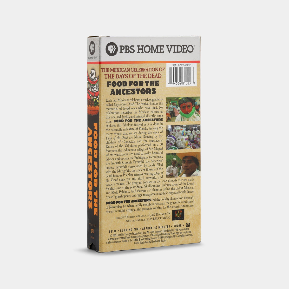 PBS Home Video: Food for the Ancestors VHS Tape