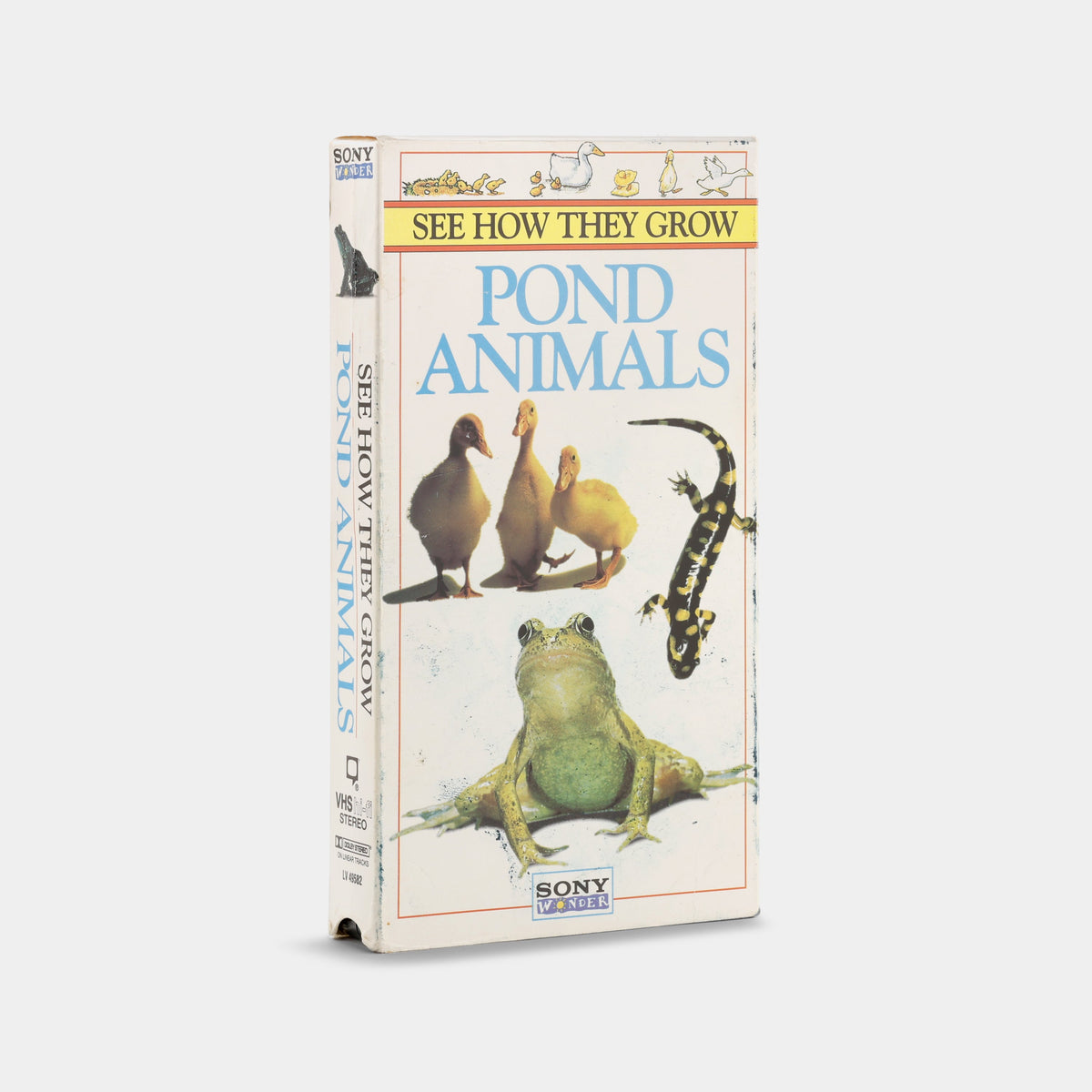 See How They Grow: Pond Animals VHS Tape