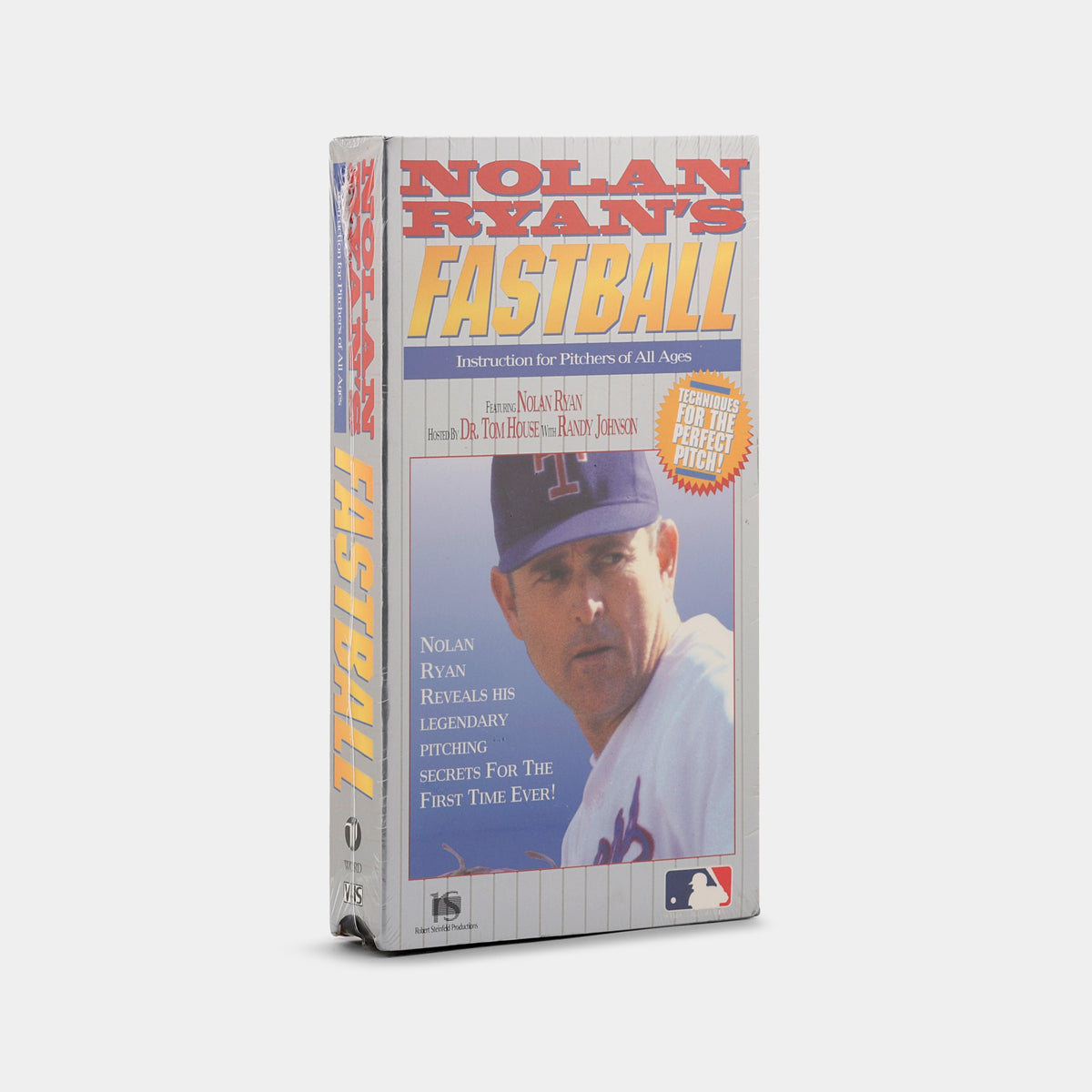 Nolan Ryan's Fastball: Instruction for Pitchers of All Ages (Sealed) VHS Tape