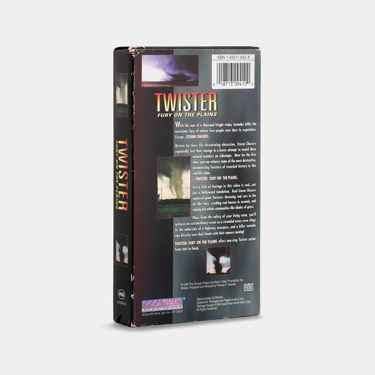 Twister: Fury on the Plains VHS Tape
