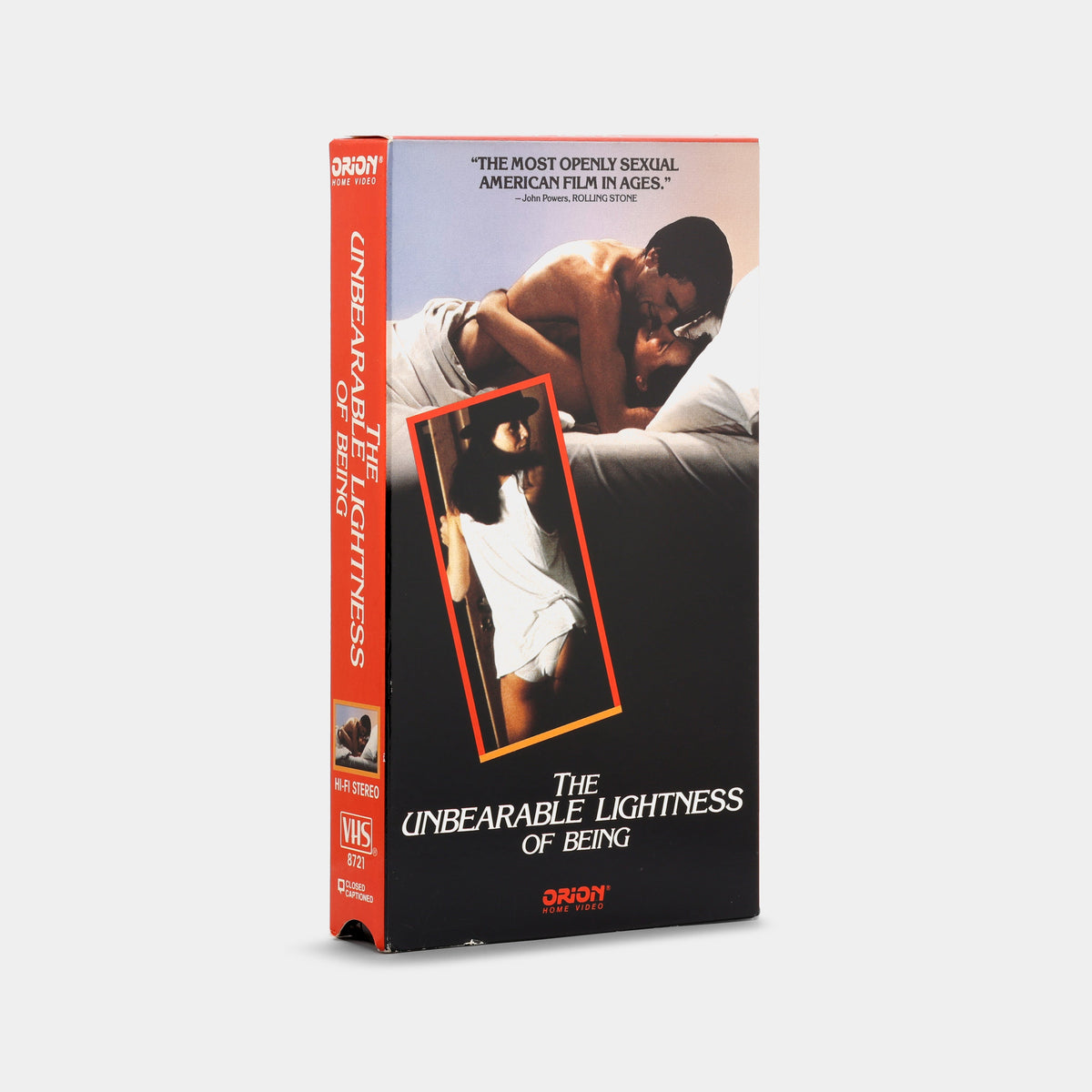 The Unbearable Lightness of Being VHS Tape