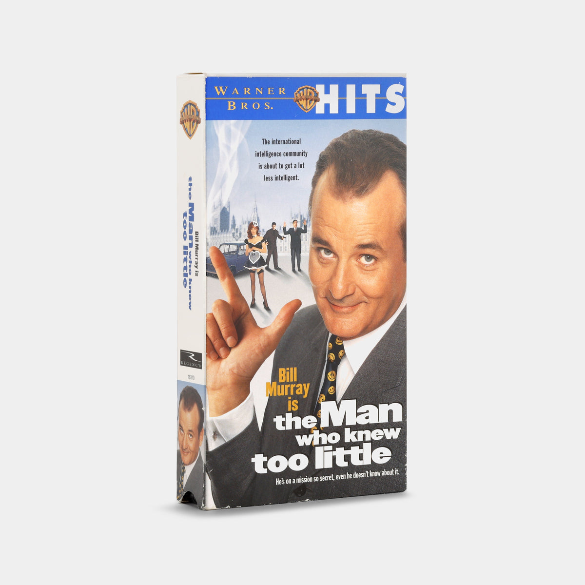 The Man Who Knew Too Little VHS Tape