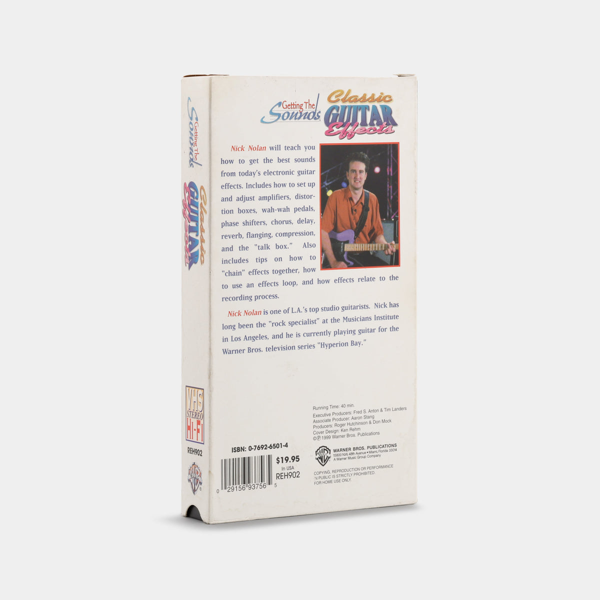Classic Guitar Effects VHS Tape