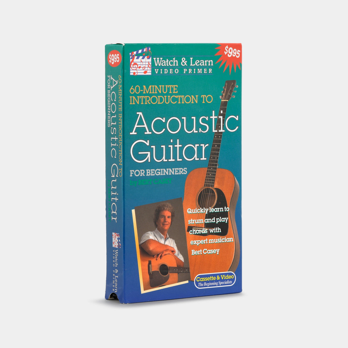 Acoustic Guitar for Beginners VHS Tape