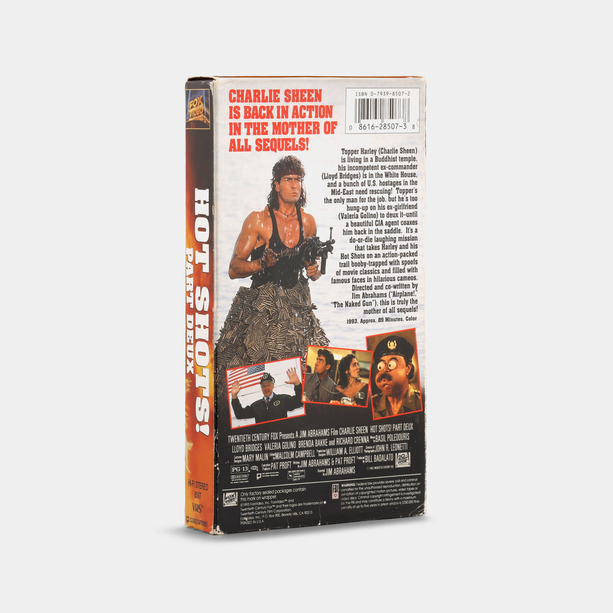 Hot Shots! Part Deux VHS Tape