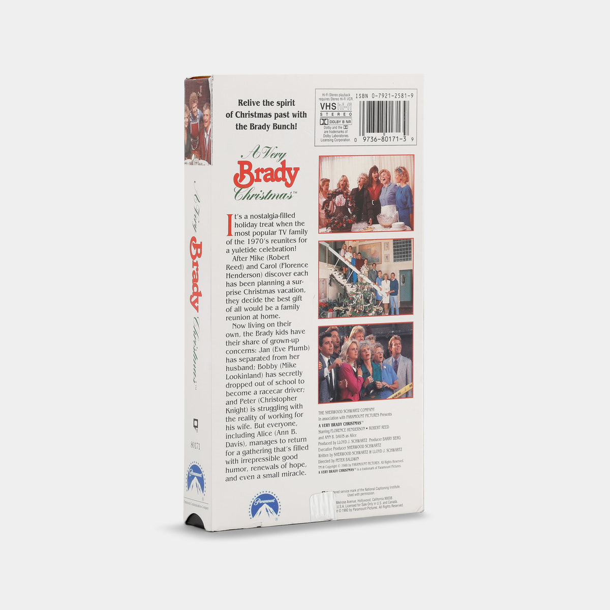 A Very Brady Christmas VHS Tape