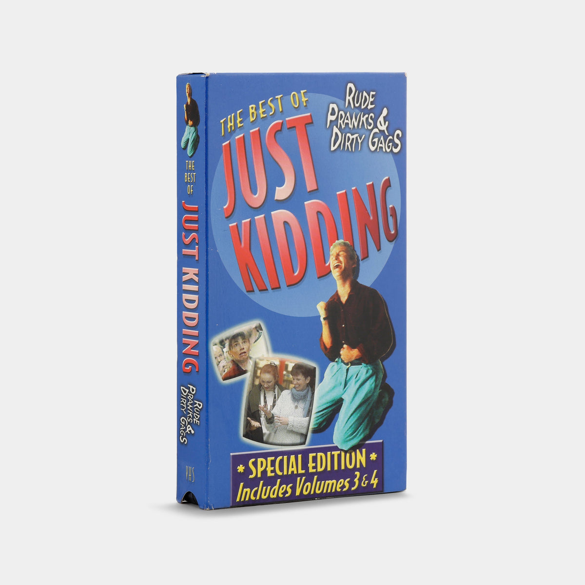 The Best of Just Kidding: Rude Pranks & Dirty Gags VHS Tape