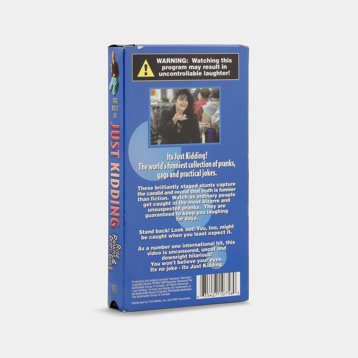 The Best of Just Kidding: Rude Pranks & Dirty Gags VHS Tape
