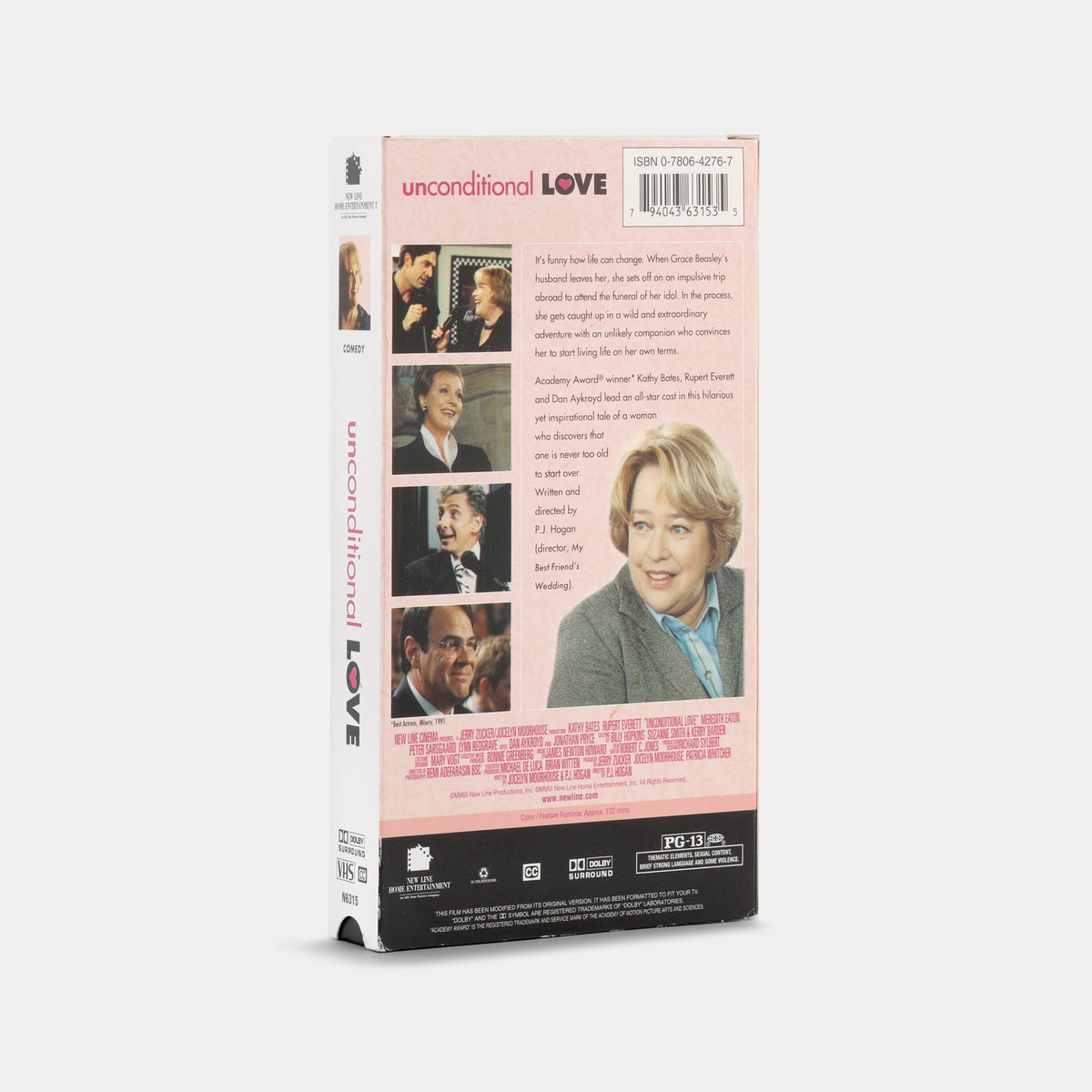 Unconditional Love VHS Tape