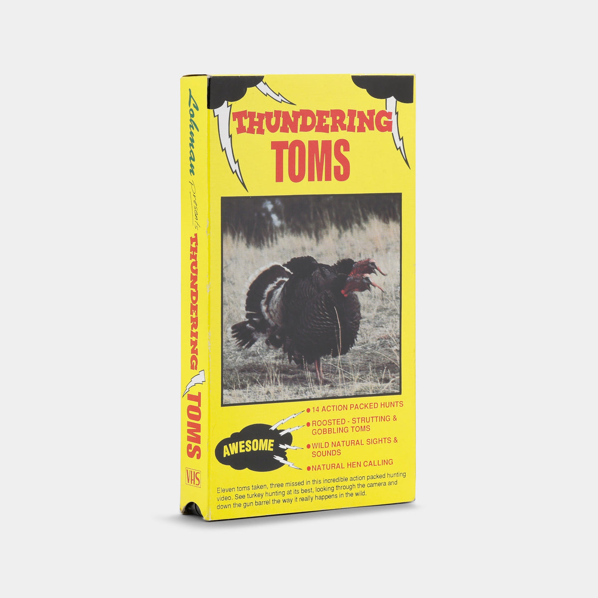 Thundering Toms VHS Tape