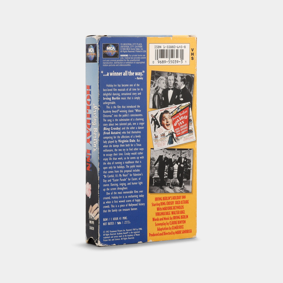 Holiday Inn VHS Tape
