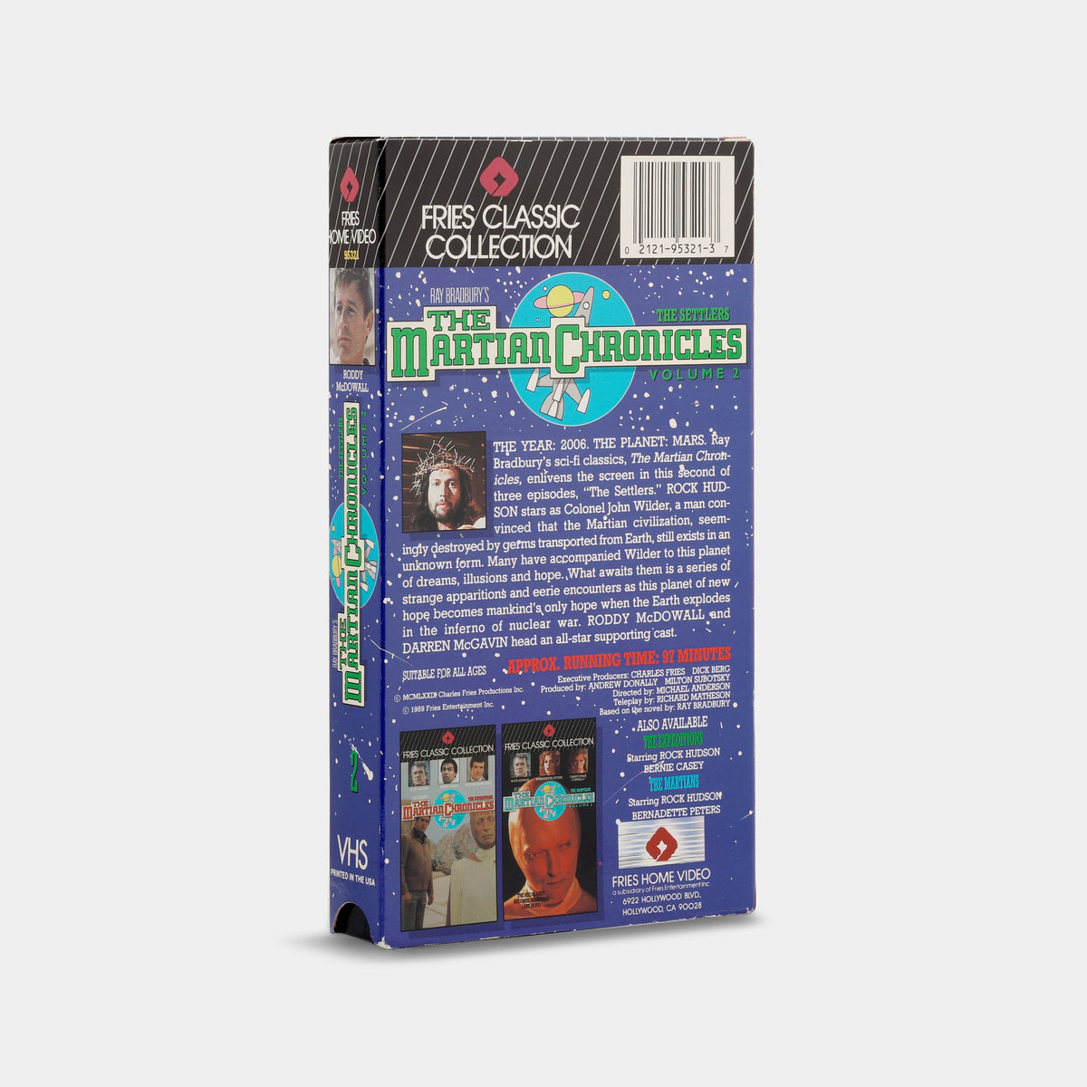 The Martian Chronicles: The Settlers (Volume 2) VHS Tape