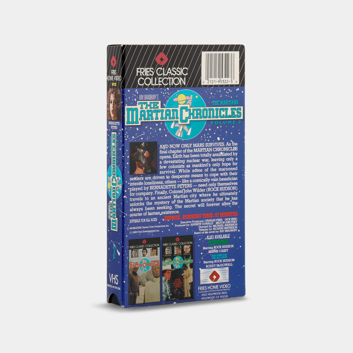 The Martian Chronicles: The Martians (Volume 3) VHS Tape