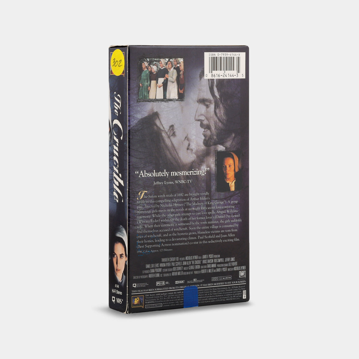 The Crucible VHS Tape