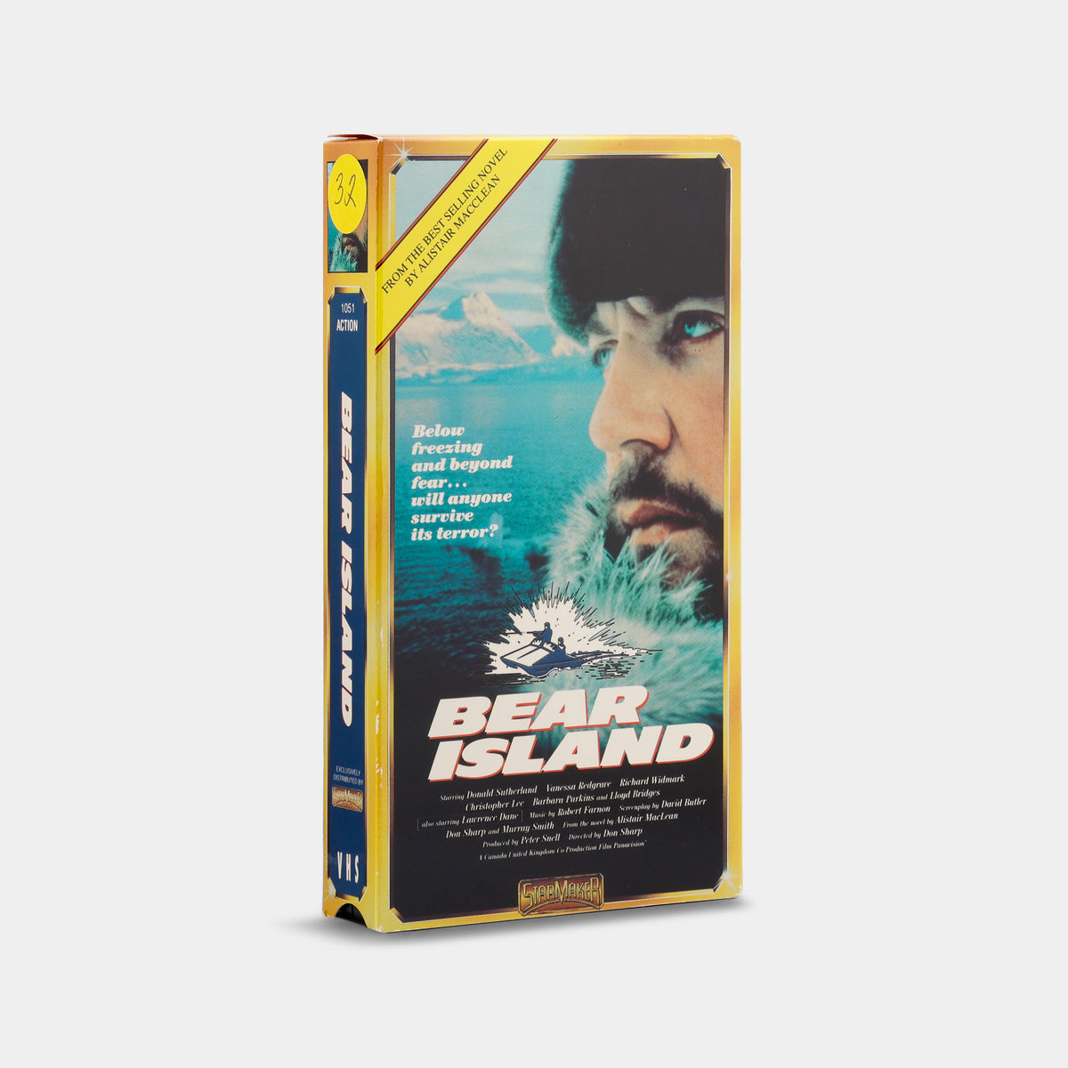Bear Island VHS Tape