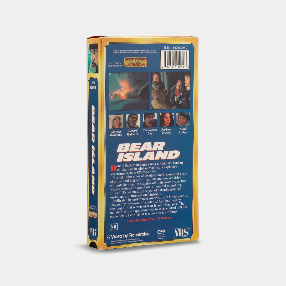 Bear Island VHS Tape
