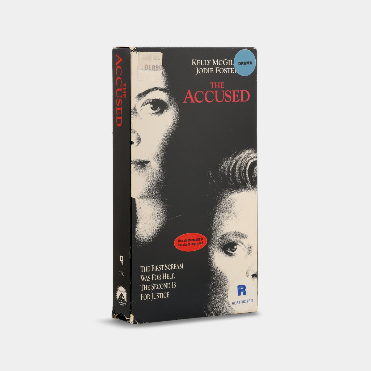 The Accused VHS Tape