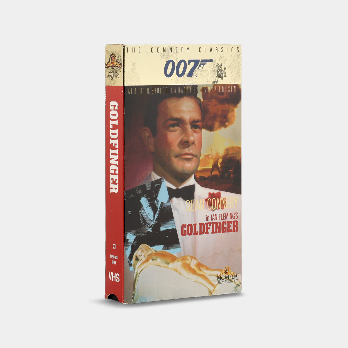 James Bond 007: Goldfinger VHS Tape