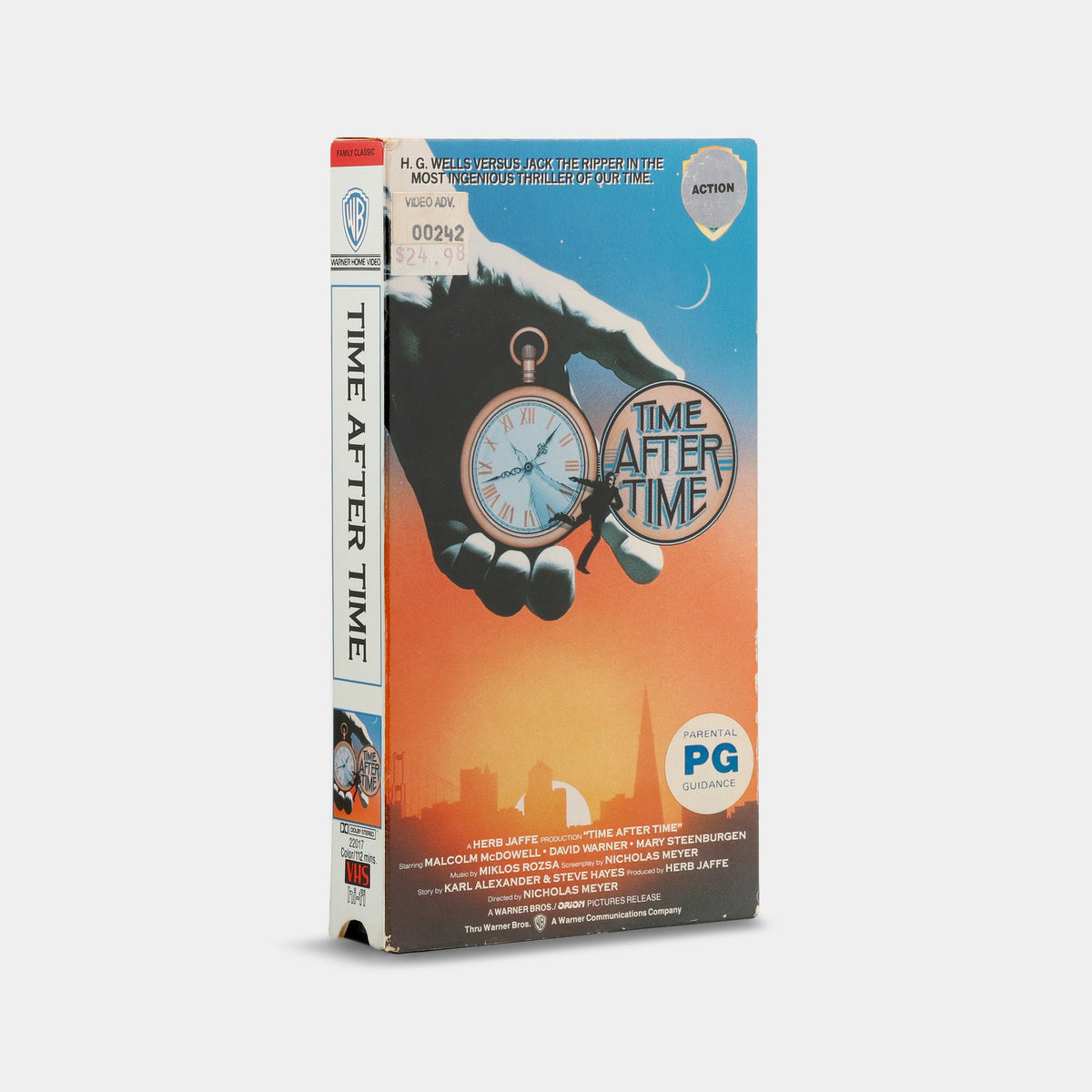 Time After Time VHS Tape