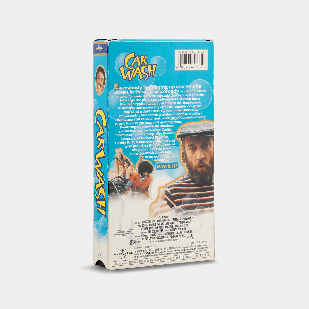 Car Wash VHS Tape