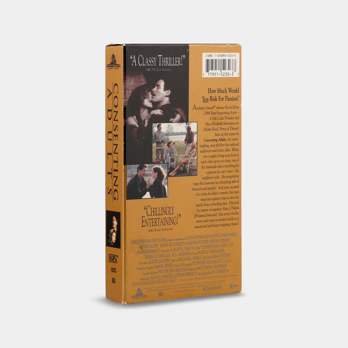 Consenting Adults VHS Tape
