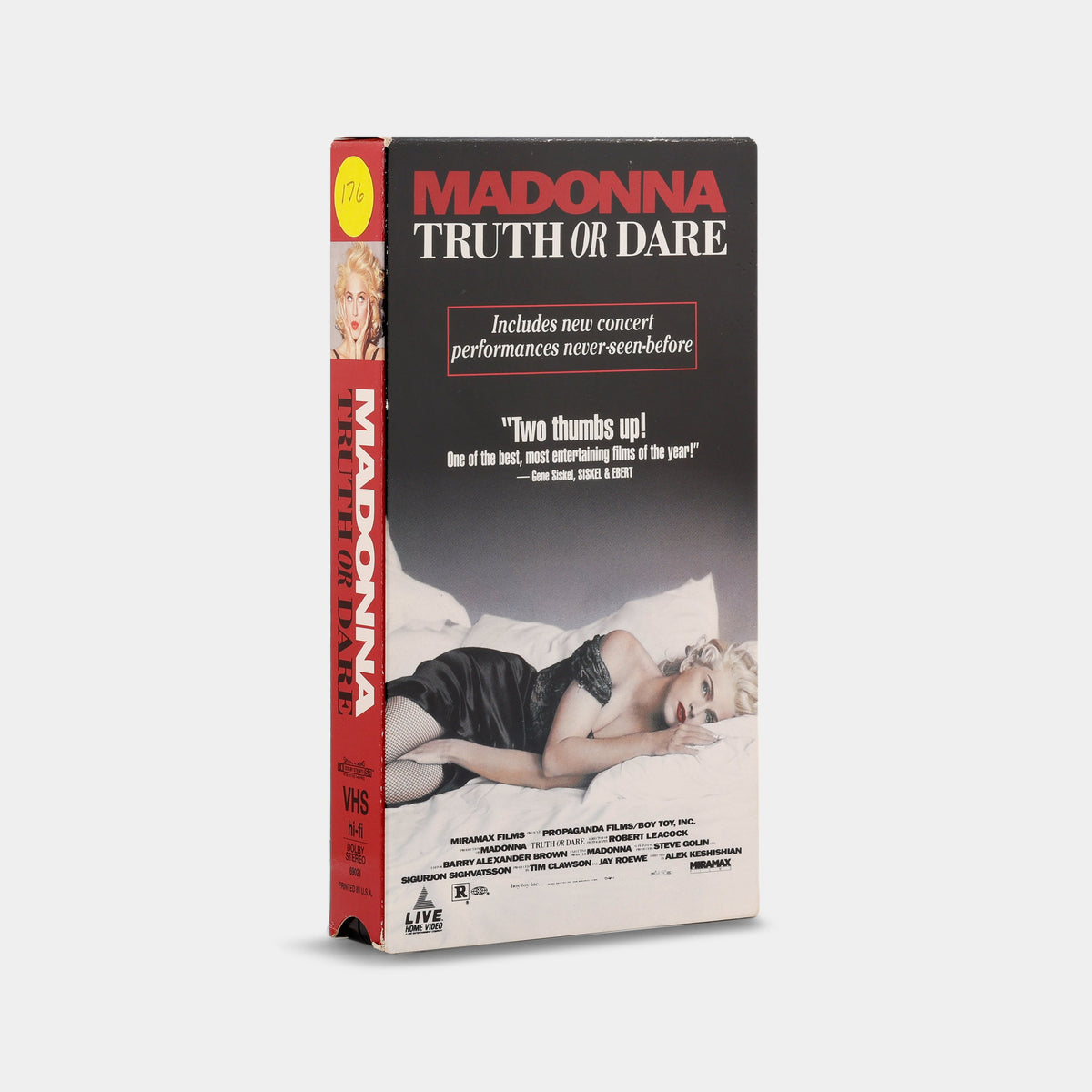 Madonna: Truth or Dare VHS Tape