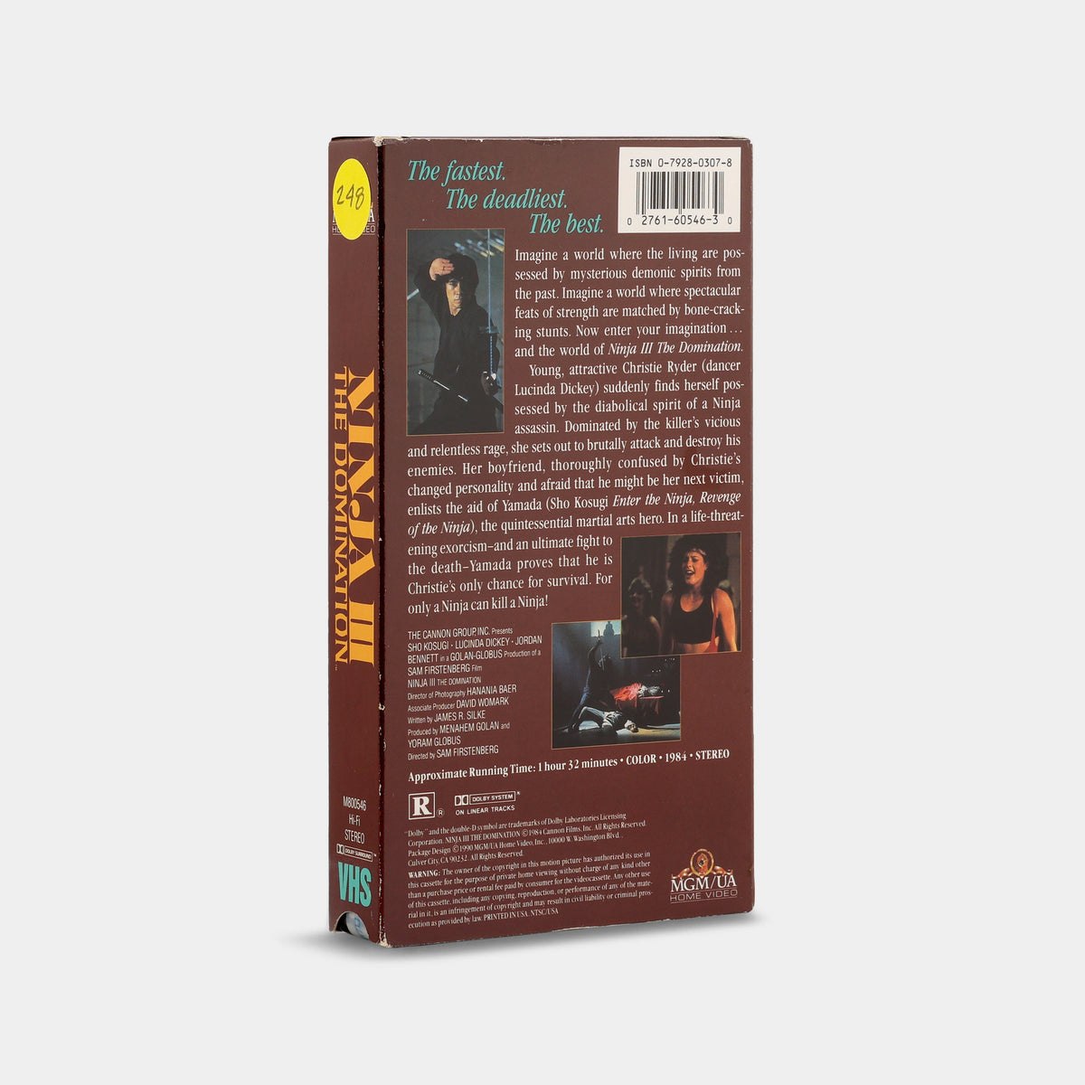 Ninja III: The Domination VHS Tape