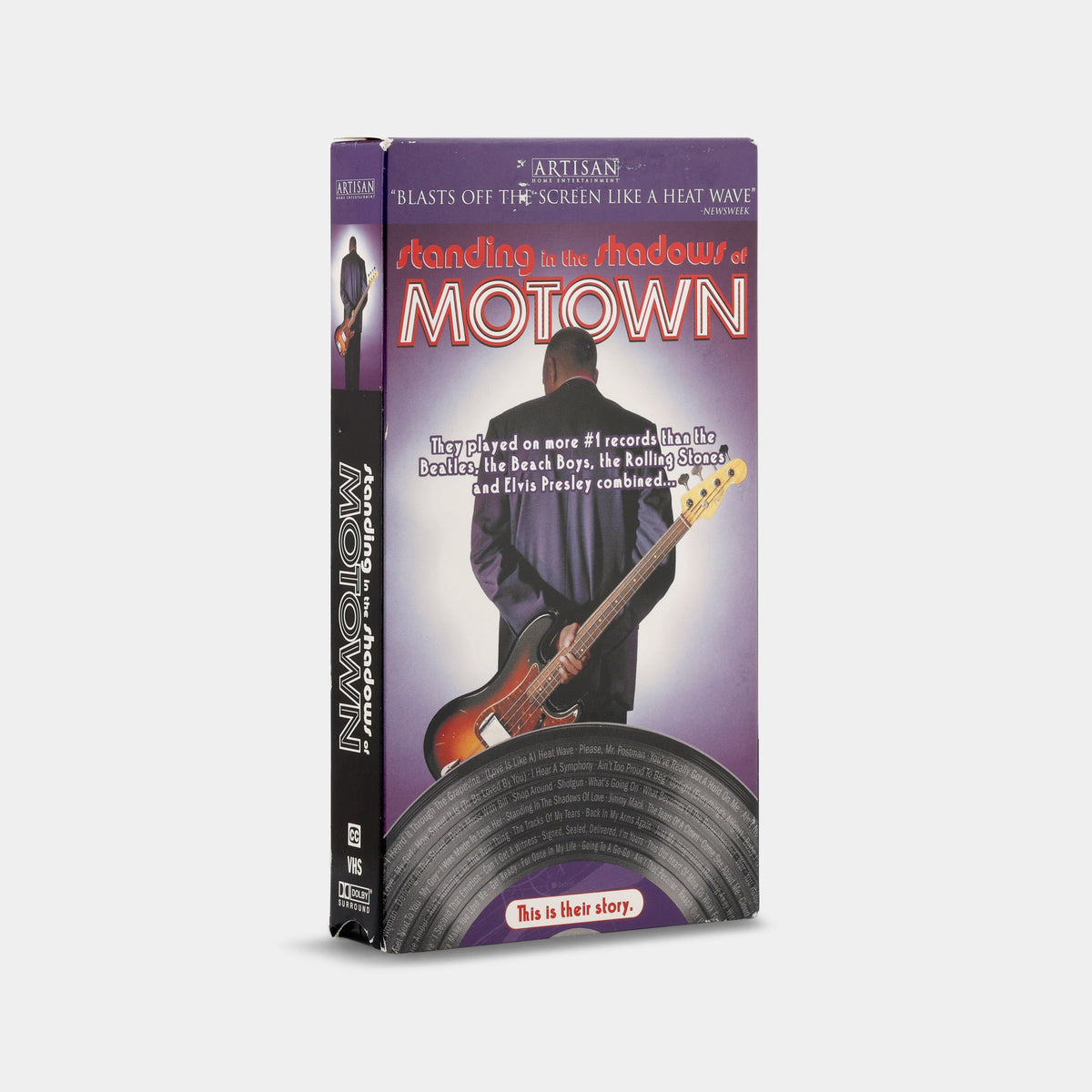 Standing in the Shadows of Motown VHS Tape