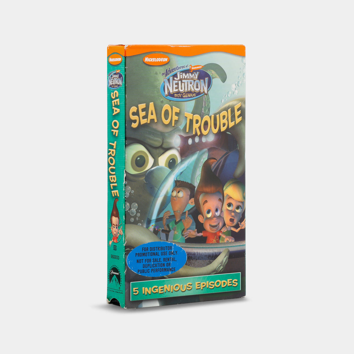 The Adventures of Jimmy Neutron, Boy Genius: Sea of Trouble VHS Tape