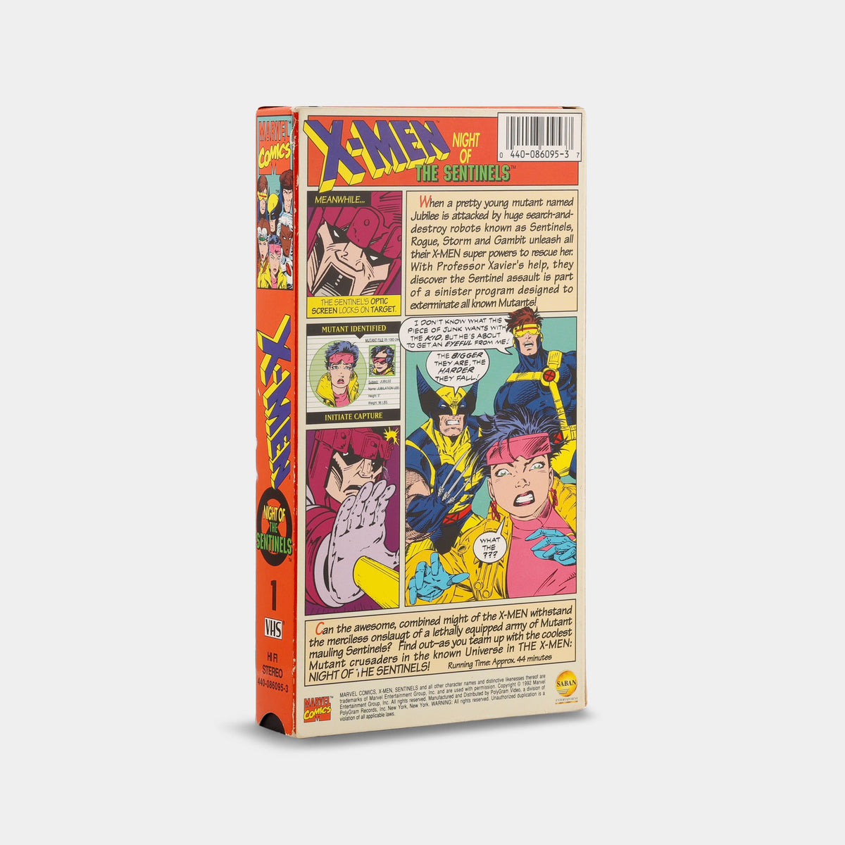 X-Men: Night of the Sentinels VHS Tape