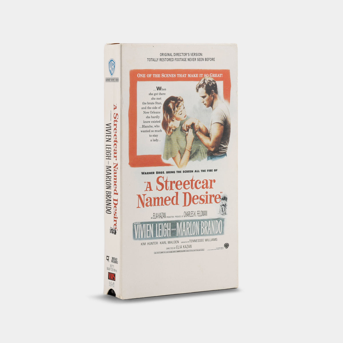 A Streetcar Named Desire VHS Tape