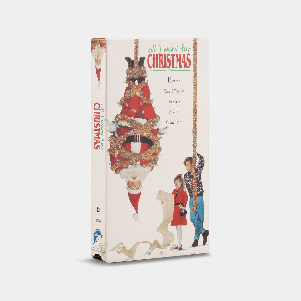 All I Want for Christmas VHS Tape